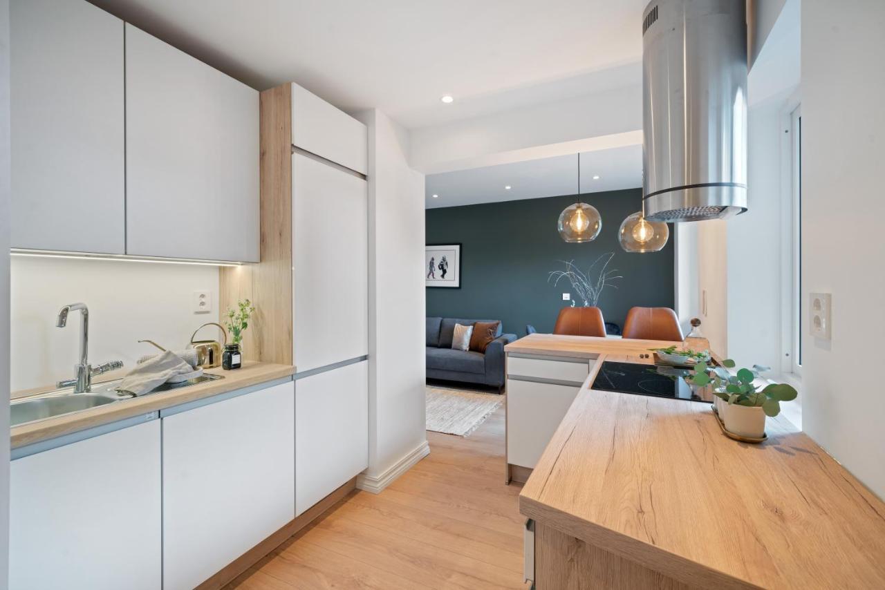 Bryggen Apartments เบอร์เกน ภายนอก รูปภาพ