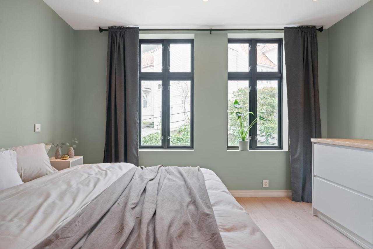 Bryggen Apartments เบอร์เกน ภายนอก รูปภาพ