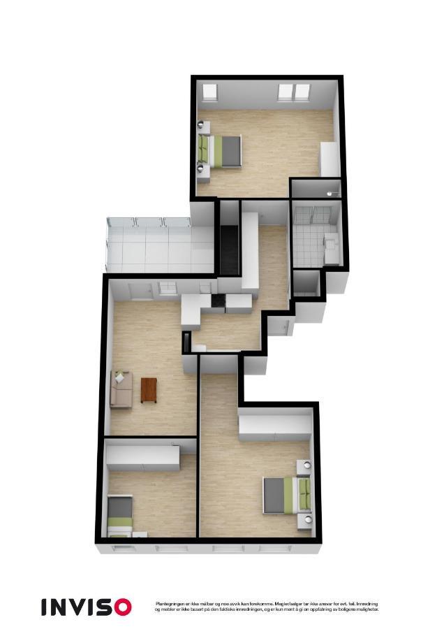 Bryggen Apartments เบอร์เกน ภายนอก รูปภาพ