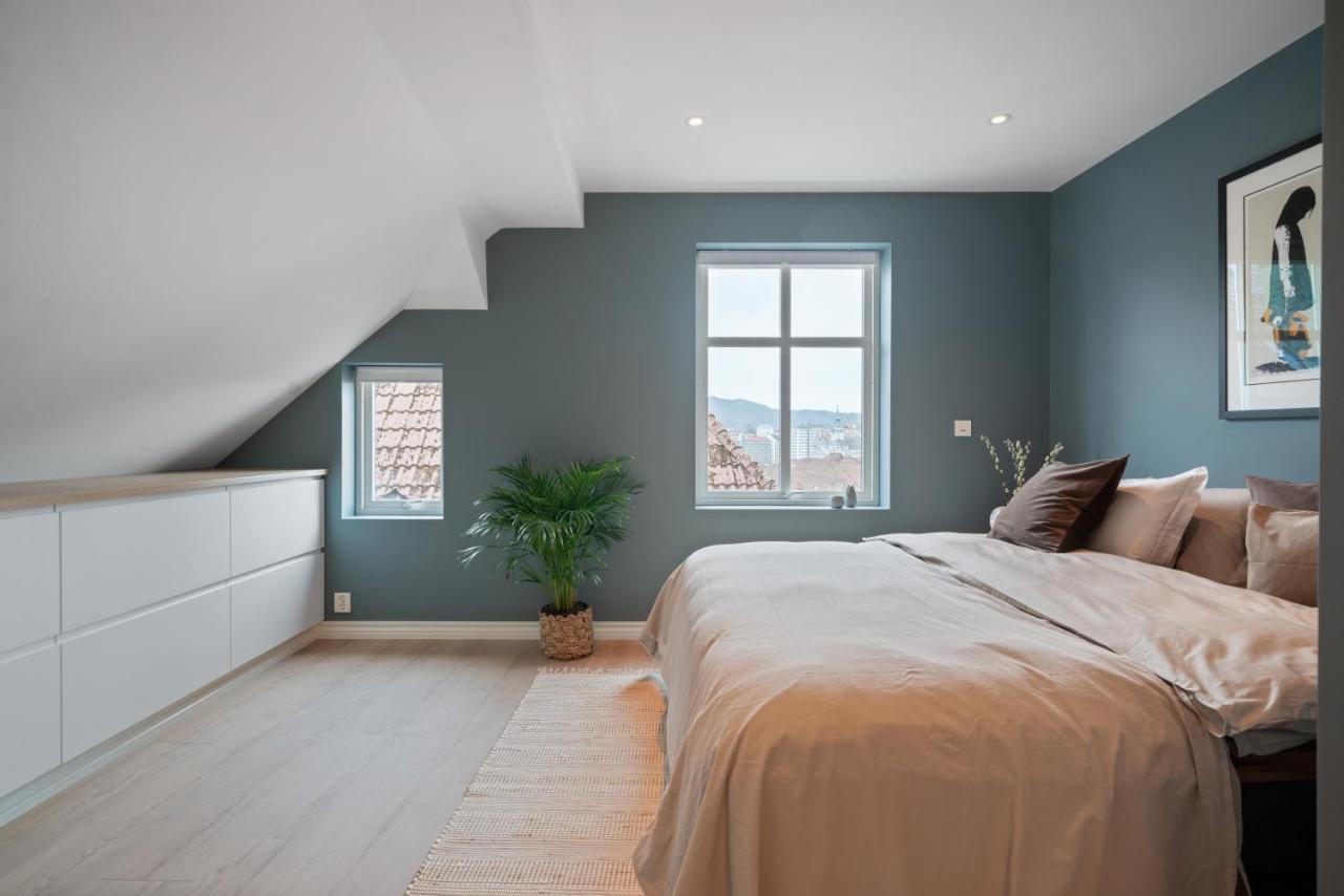 Bryggen Apartments เบอร์เกน ภายนอก รูปภาพ